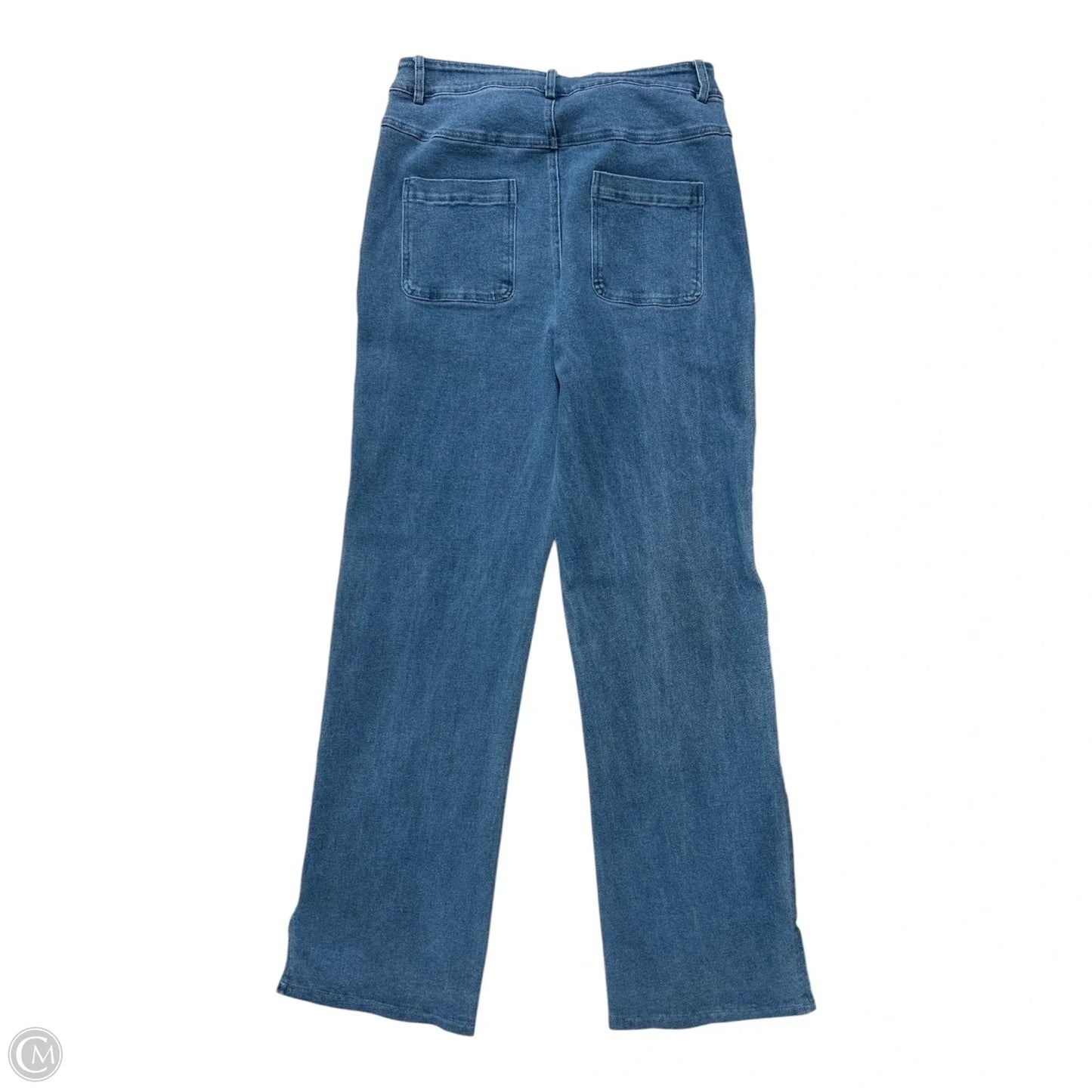 Jeans Straight By Blue Blush In Blue Denim, Size: M