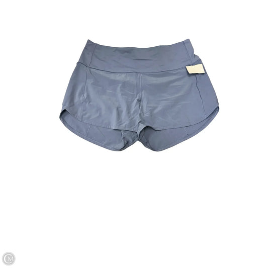 Athletic Shorts By Lululemon In Blue, Size: 8