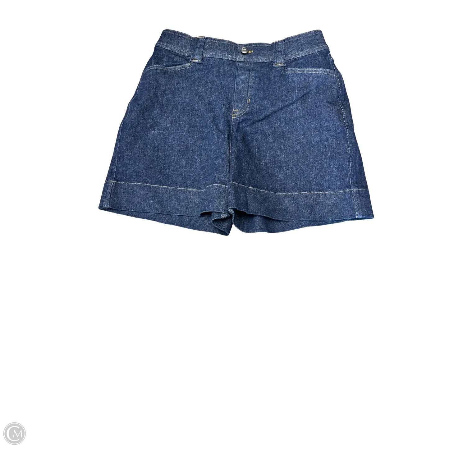 Shorts By Spanx In Blue Denim, Size: M
