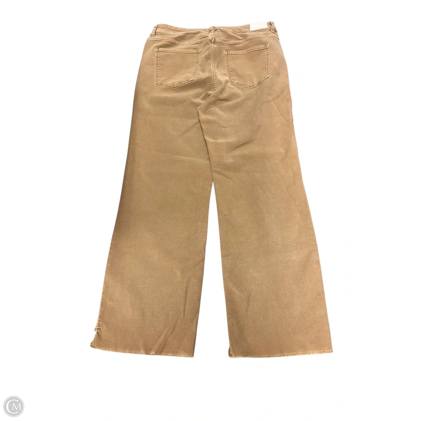 Jeans Cropped By Cmb In Brown Denim, Size: 14
