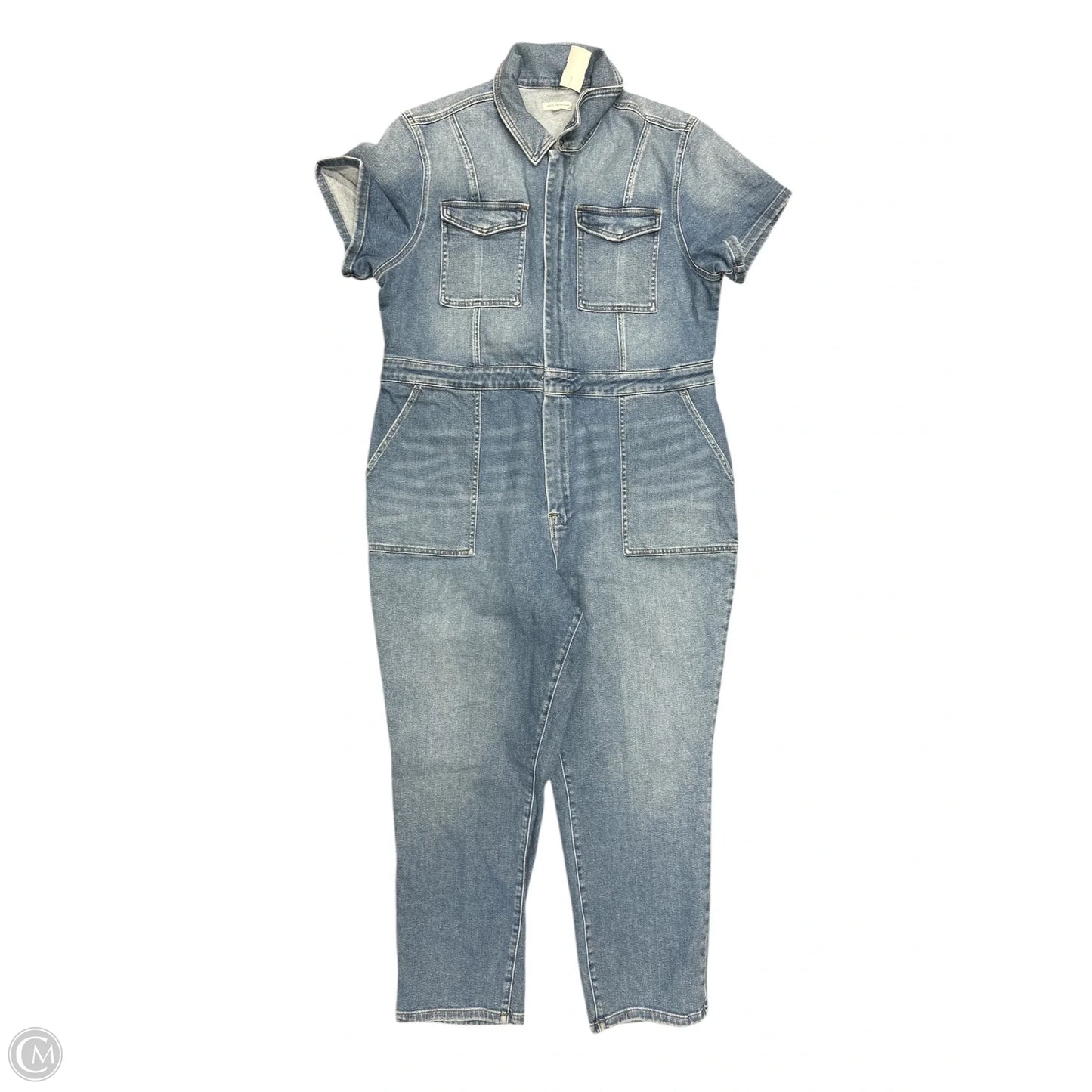Jumpsuit By Good American In Blue Denim, Size: 3x
