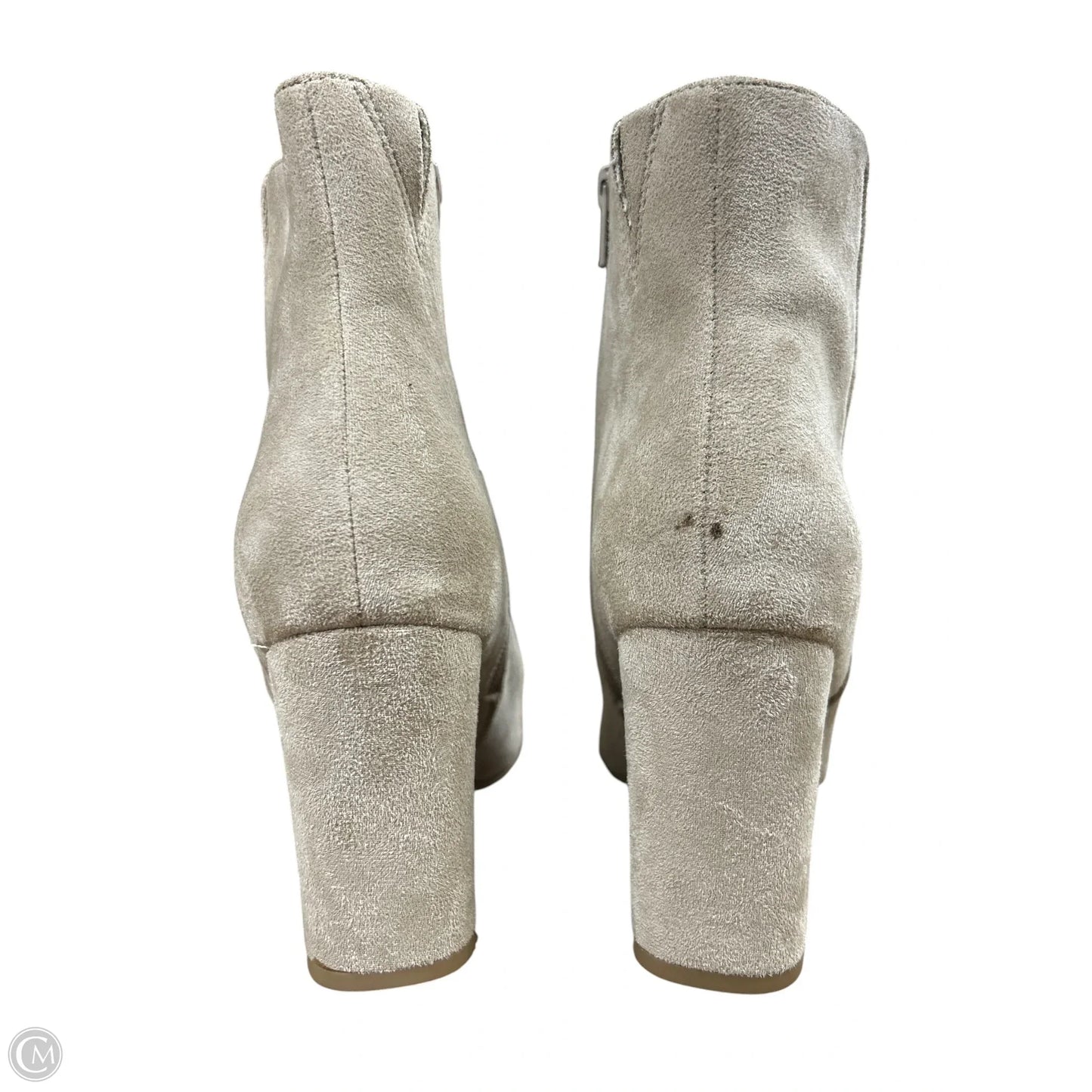 Boots Ankle Heels By A New Day In Tan, Size: 6