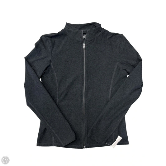 Athletic Top Long Sleeve Collar By Beyond Yoga In Black, Size: S