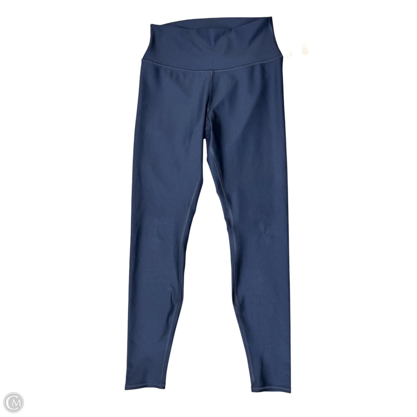 Athletic Leggings By Alo In Blue, Size: L