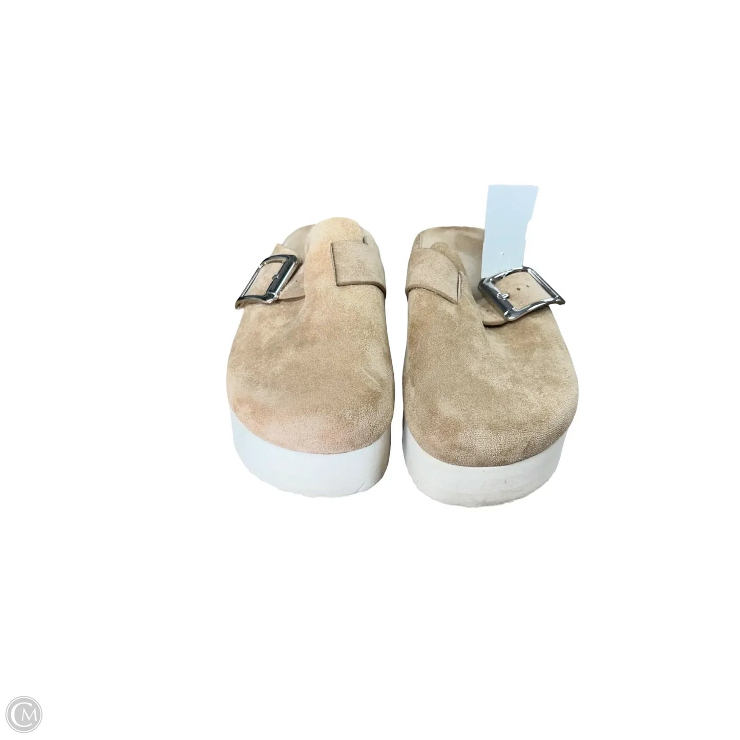 Shoes Heels Platform By Madden Girl In Tan, Size: 7