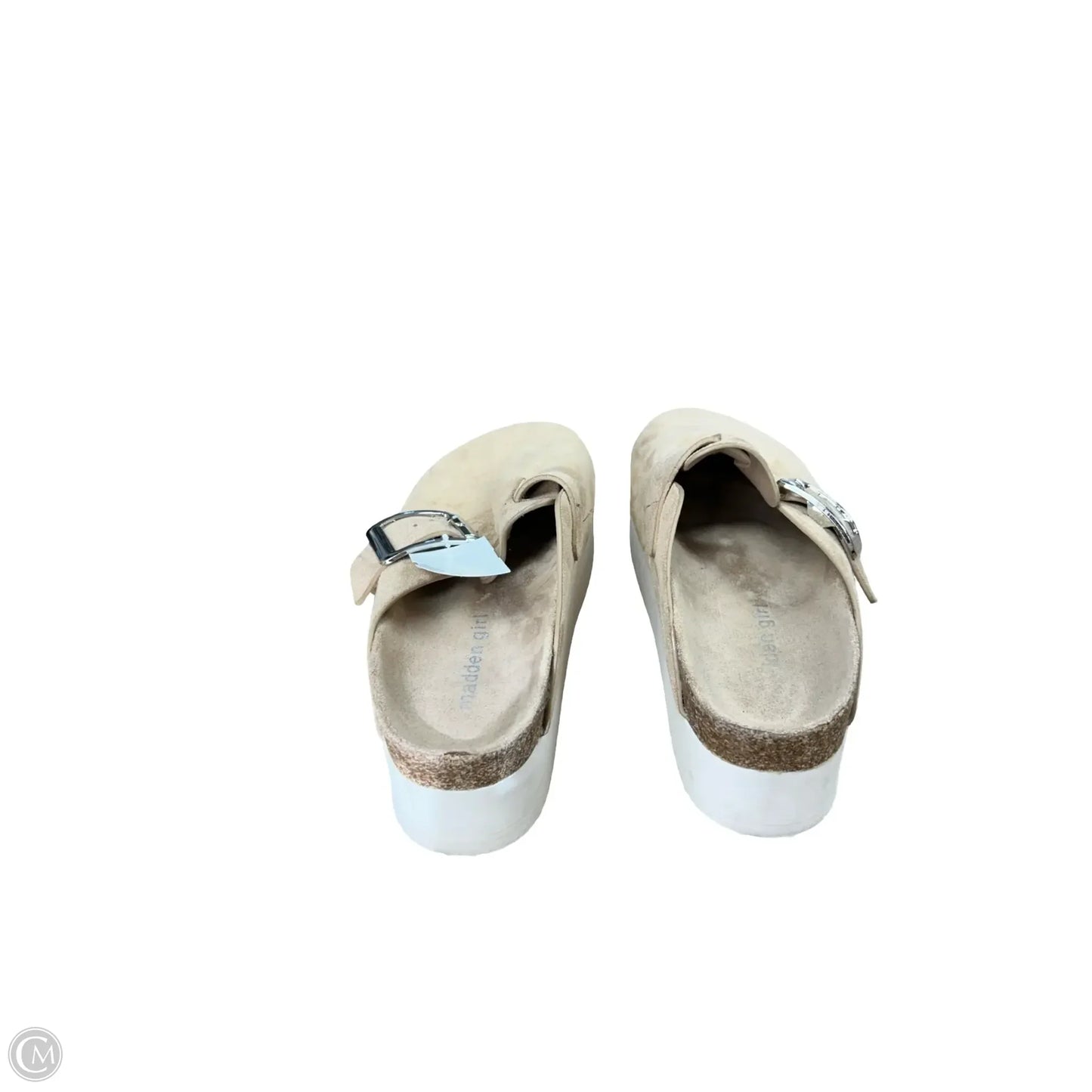 Shoes Heels Platform By Madden Girl In Tan, Size: 7