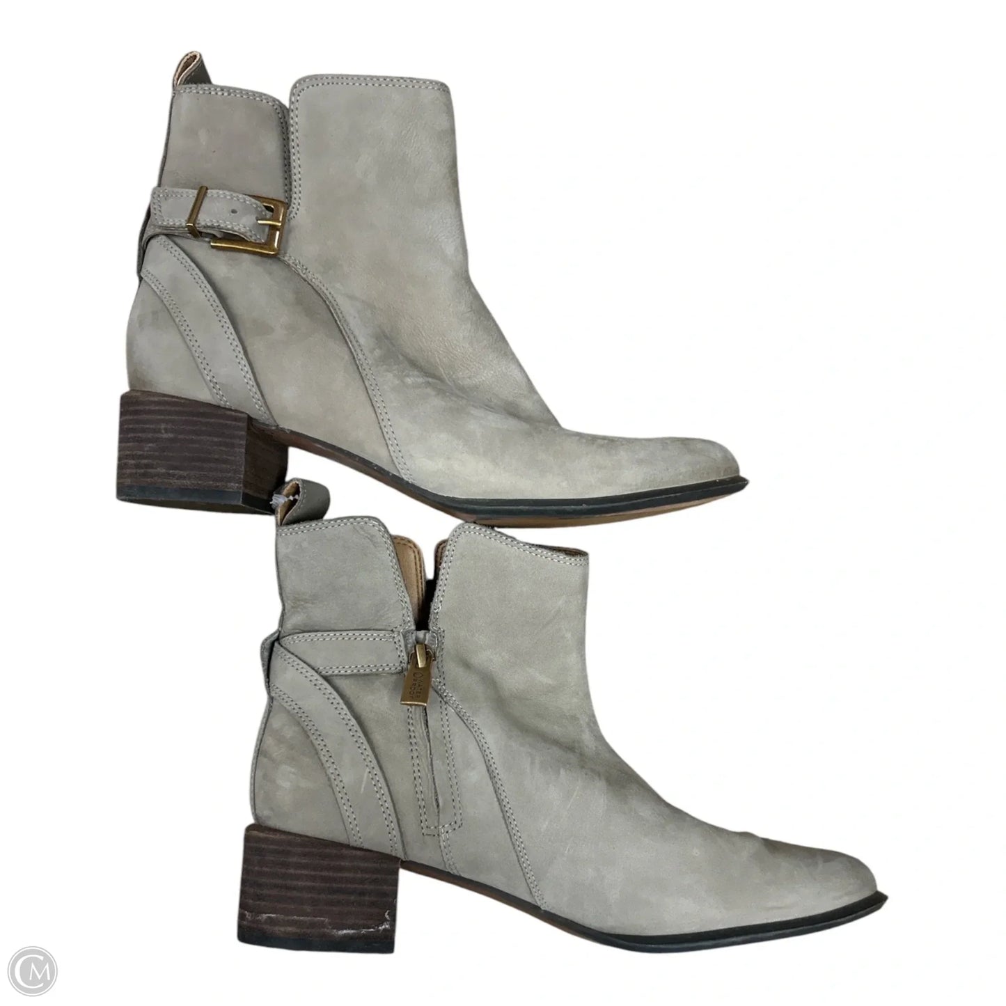 Boots Ankle Flats By Vionic In Taupe, Size: 9