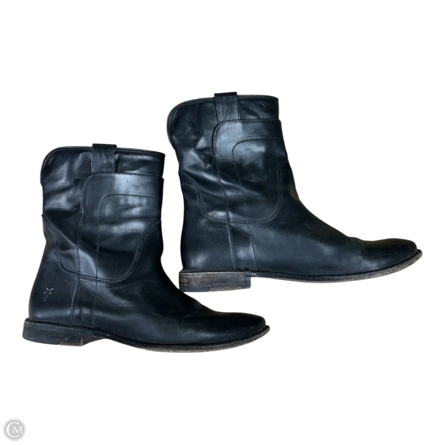 Boots Designer By Frye In Black, Size: 7.5