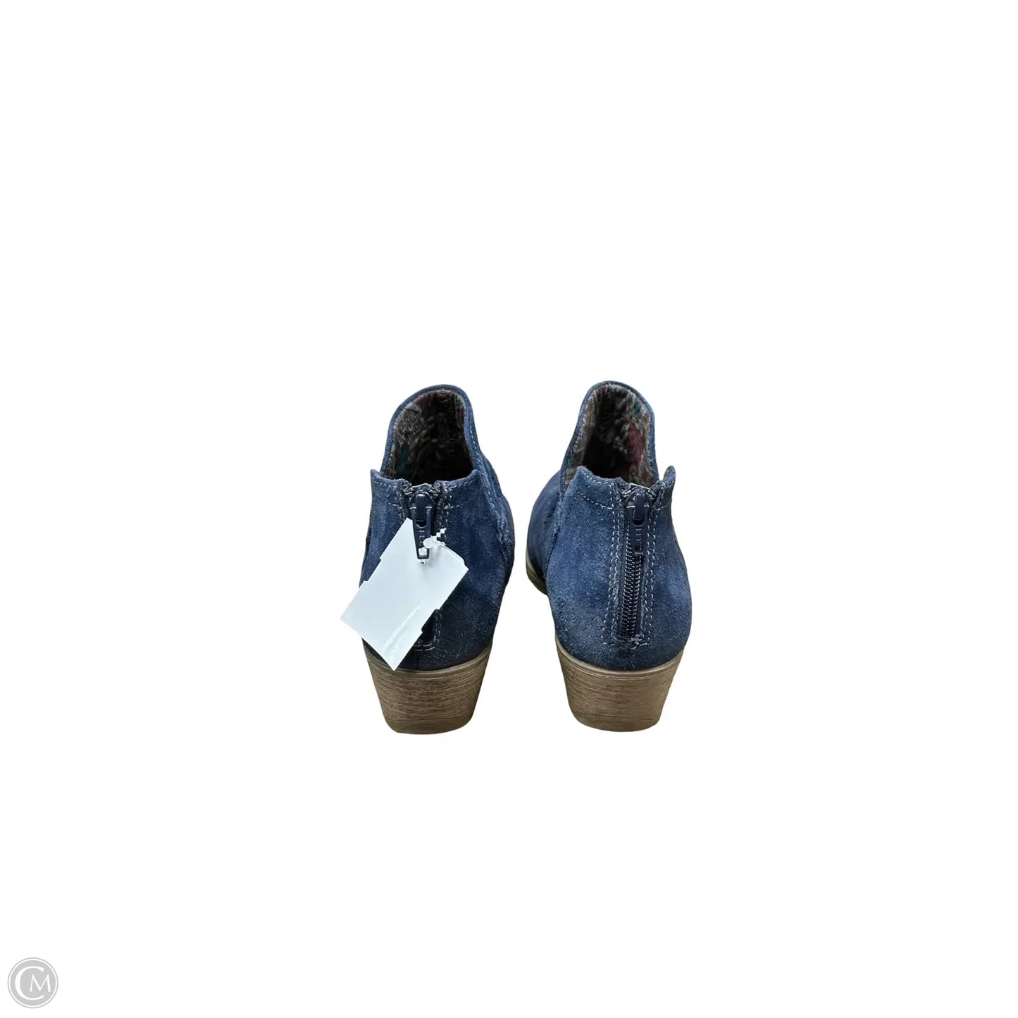 Boots Ankle Flats By Earth Origins In Blue, Size: 8.5