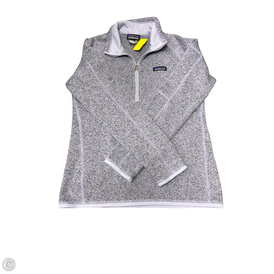 Sweatshirt Collar By Patagonia In Purple, Size: M