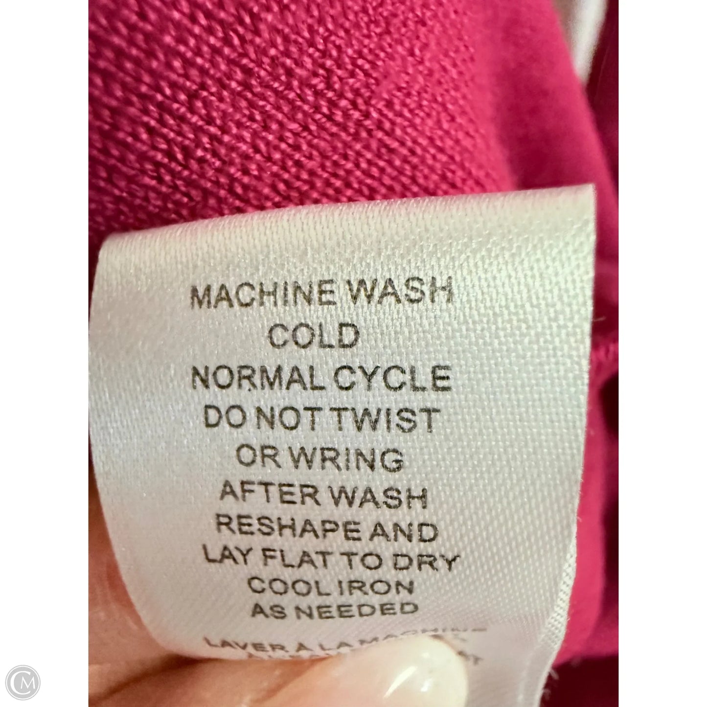 Sweater By T Tahari In Pink, Size: 1x