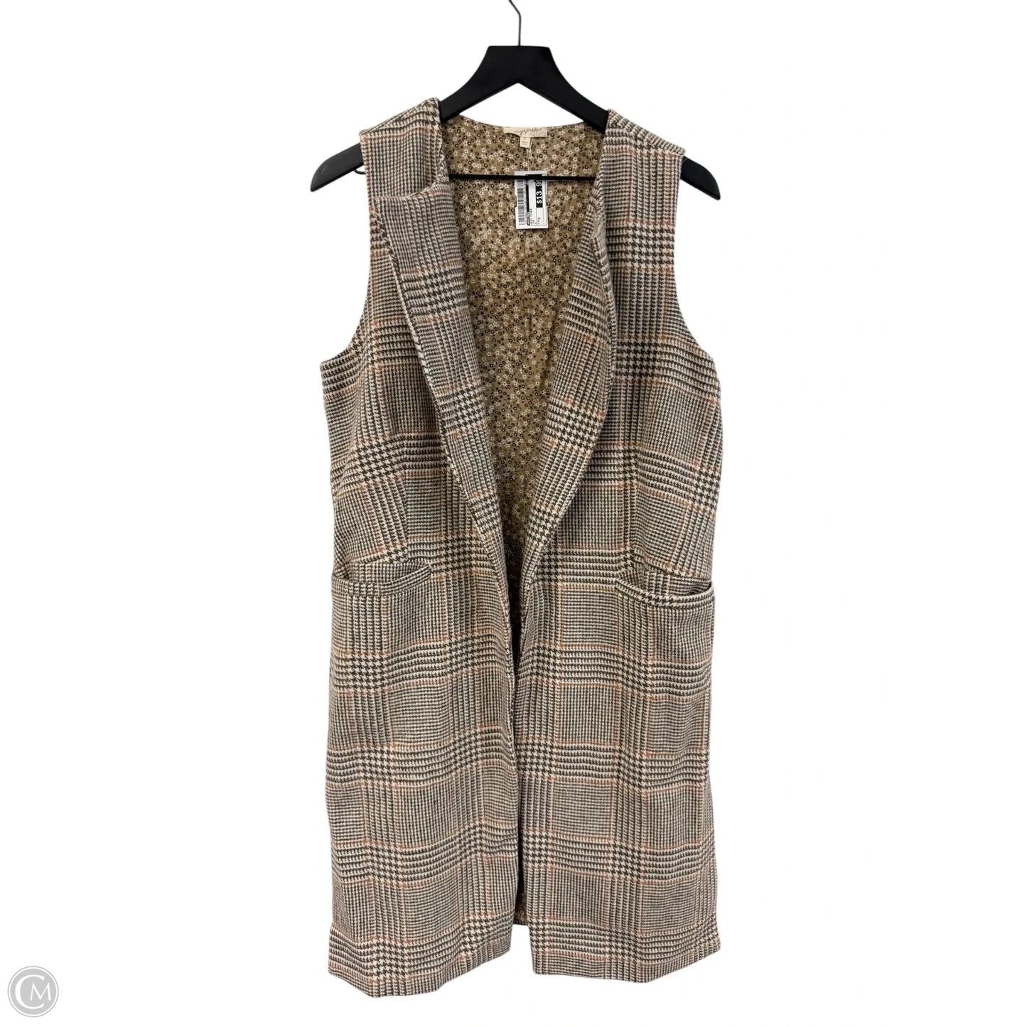 Vest Other By Mystree In Tan, Size: S