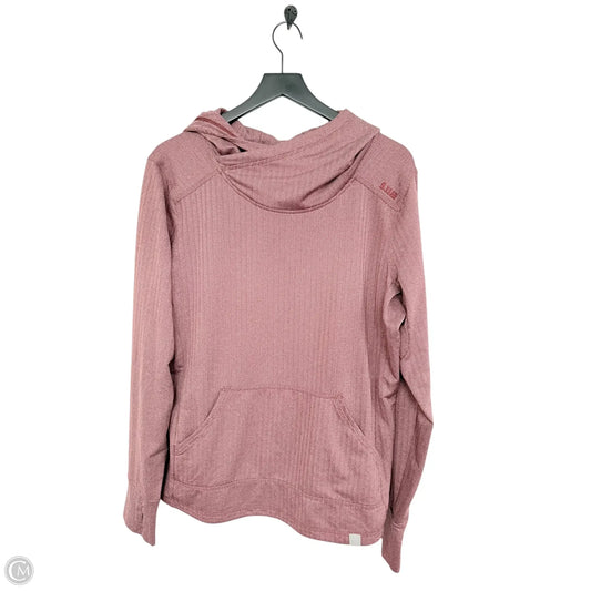 Athletic Top Long Sleeve Hoodie By Clothes Mentor In Red, Size: Xl