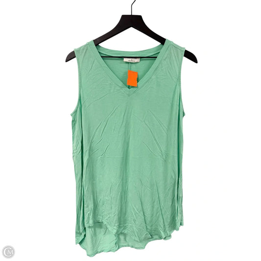 Top Sleeveless Basic By Zenana Outfitters In Green, Size: L