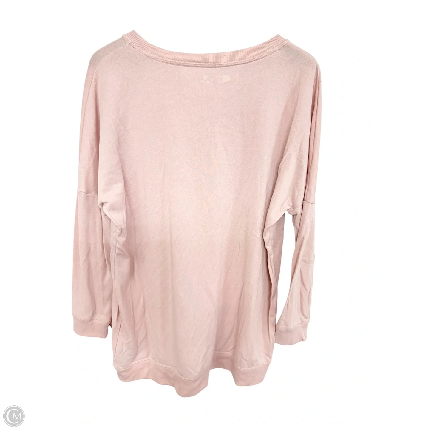 Athletic Top Long Sleeve Crewneck By Xersion In Pink, Size: Xl