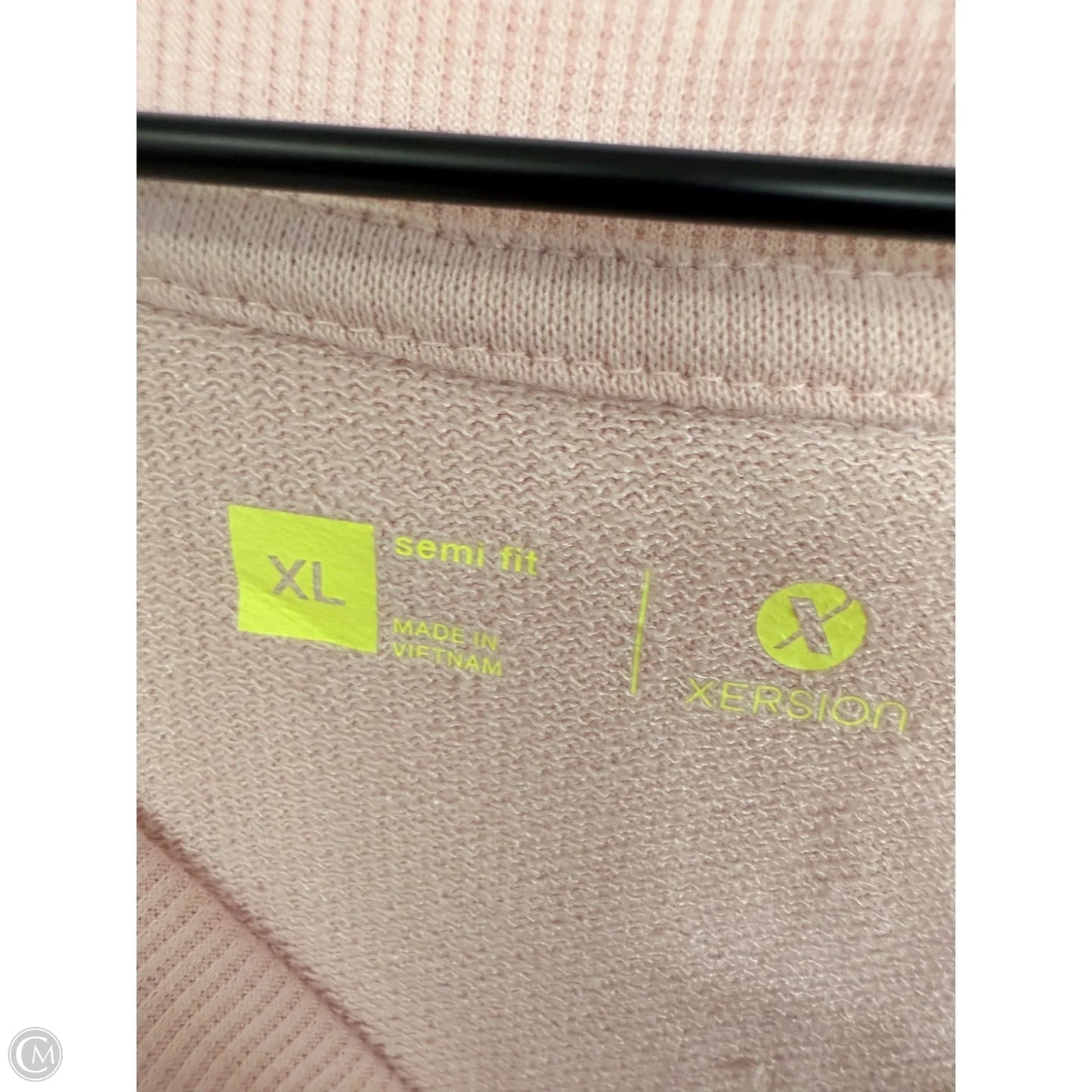 Athletic Top Long Sleeve Crewneck By Xersion In Pink, Size: Xl
