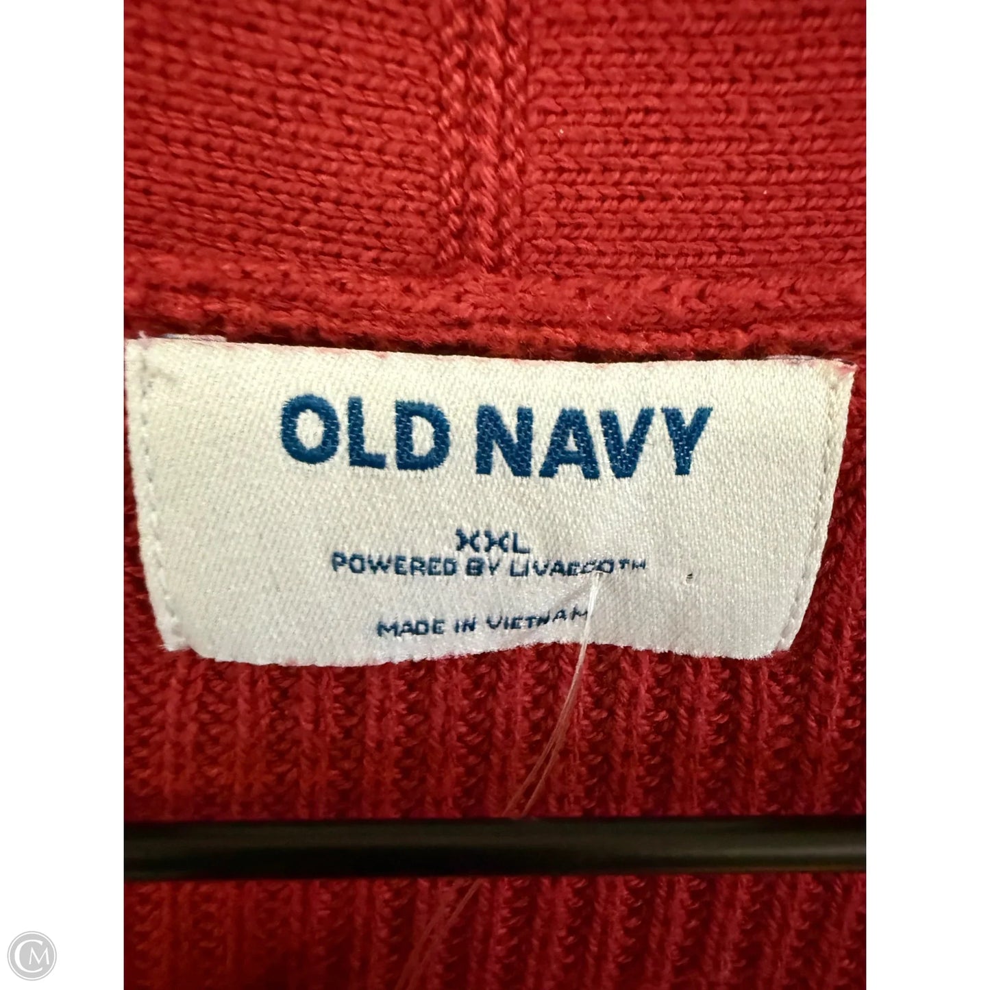 Sweater Cardigan By Old Navy In Red, Size: Xxl