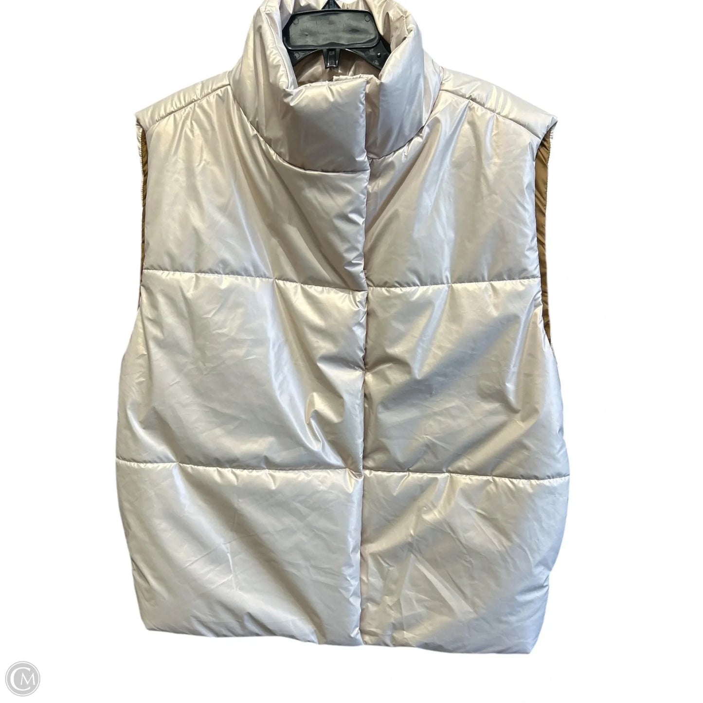Vest Puffer & Quilted By Fabletics In Rose Gold, Size: S