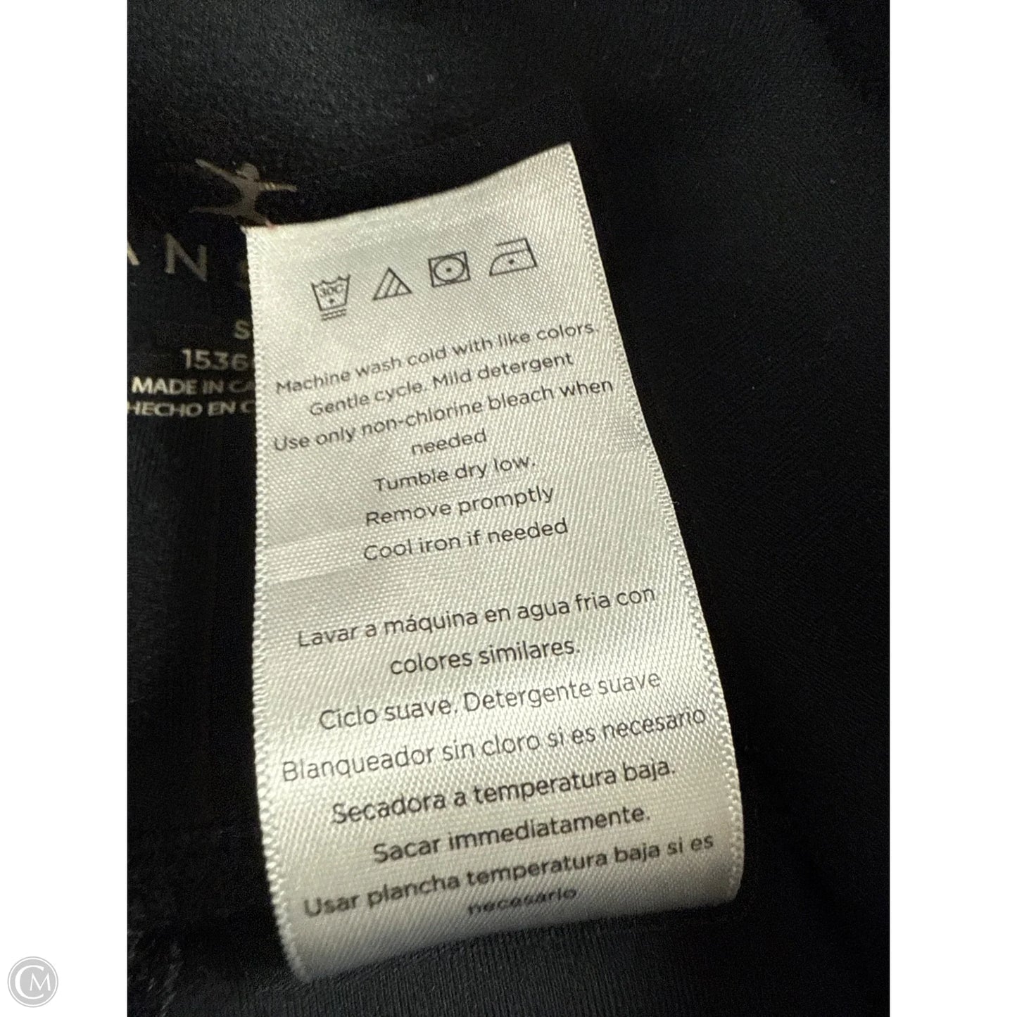 Athletic Leggings By Danskin In Black, Size: S
