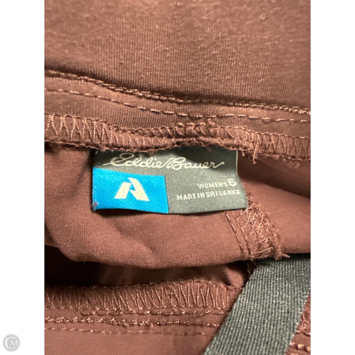 Athletic Pants By Eddie Bauer In Brown, Size: 6