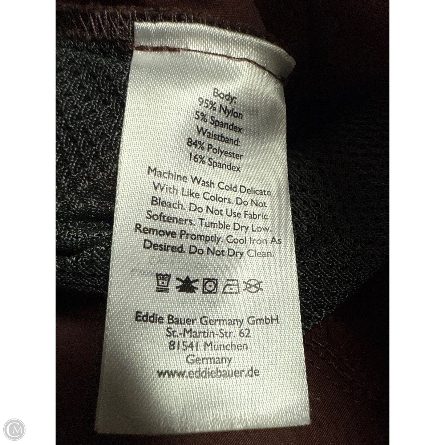 Athletic Pants By Eddie Bauer In Brown, Size: 6