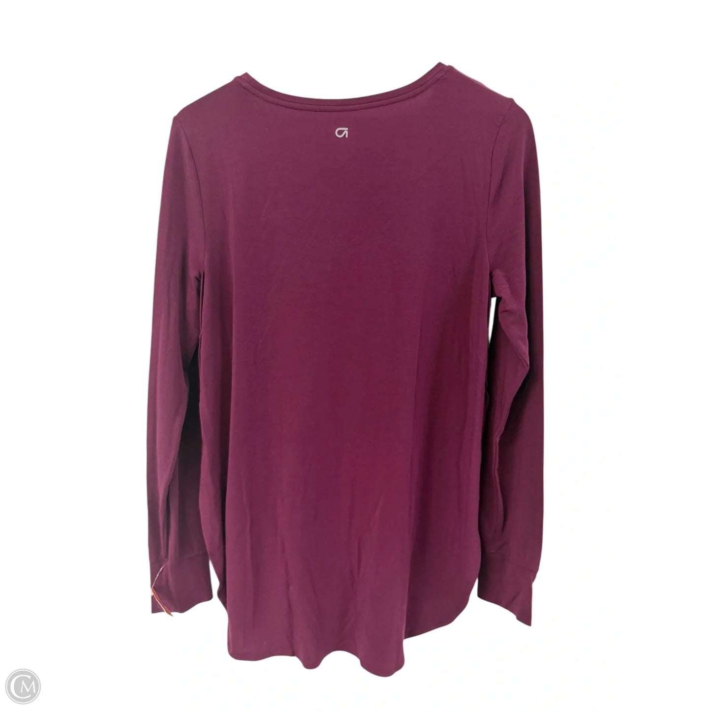 Athletic Top Long Sleeve Crewneck By Gapfit In Purple, Size: M