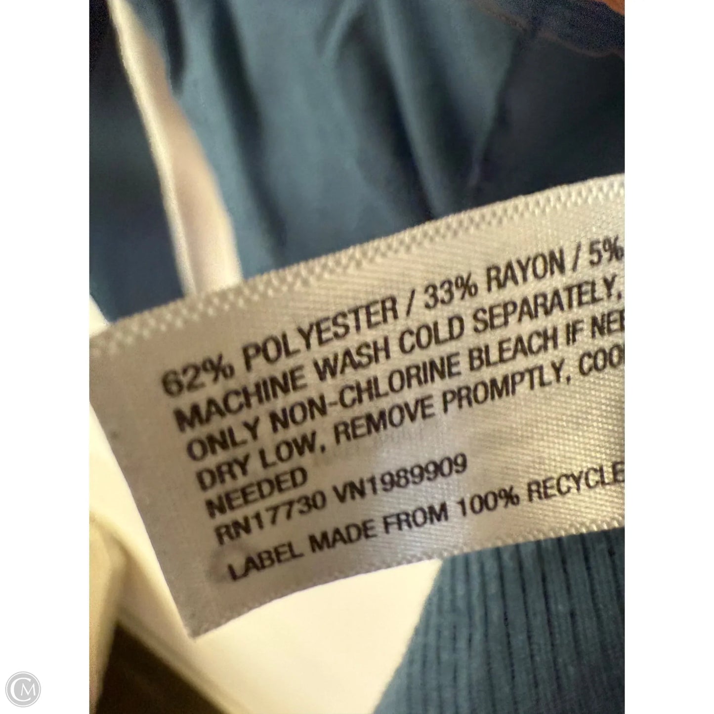 Athletic Top Long Sleeve Crewneck By Joy Lab In Blue, Size: L