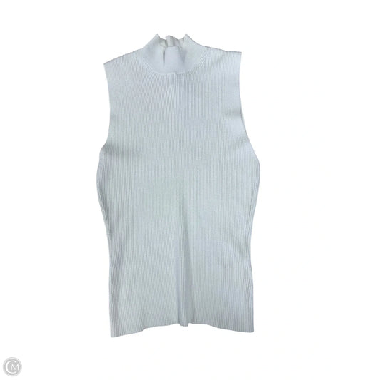 Top Sleeveless By Express In Cream, Size: S