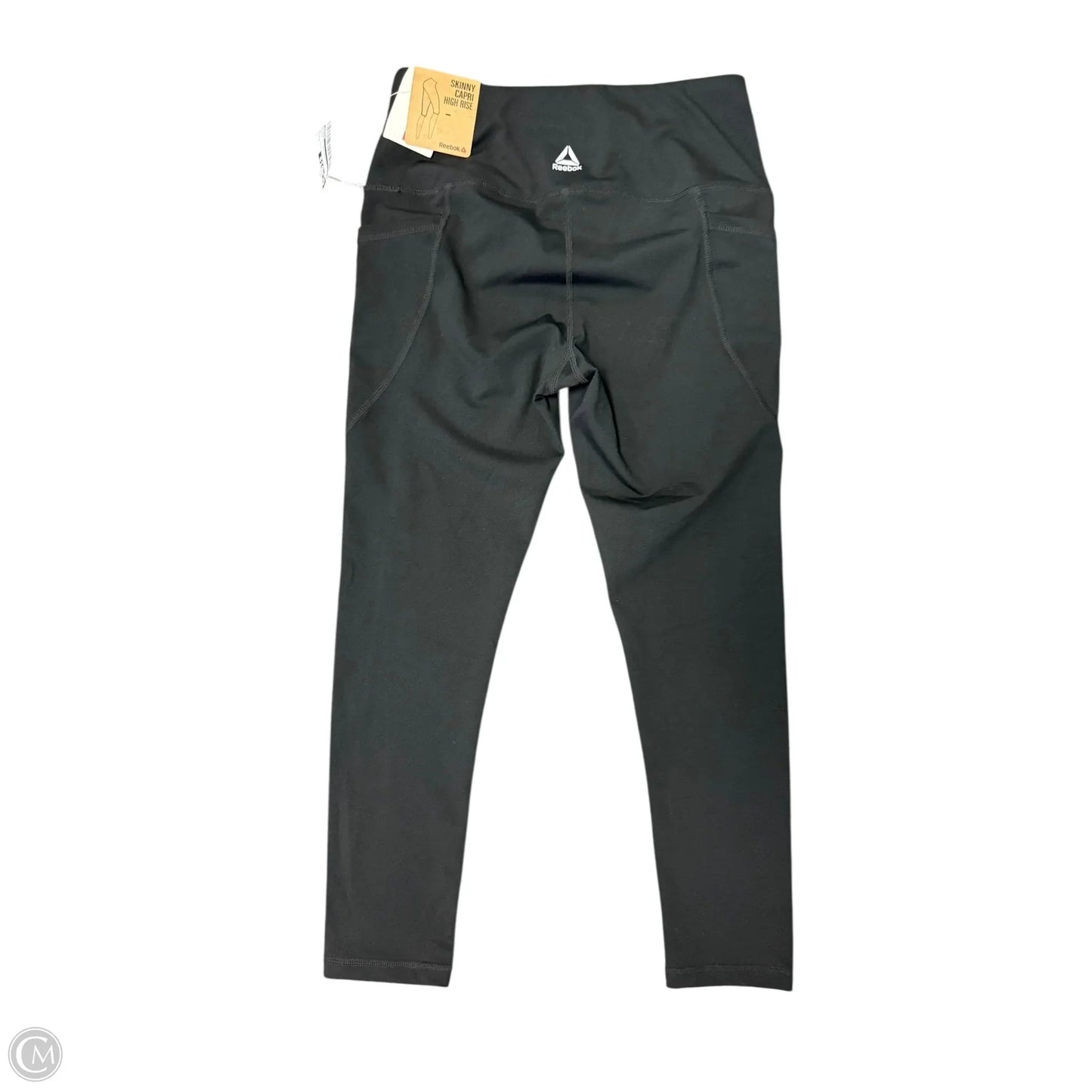Athletic Leggings By Reebok In Black, Size: S