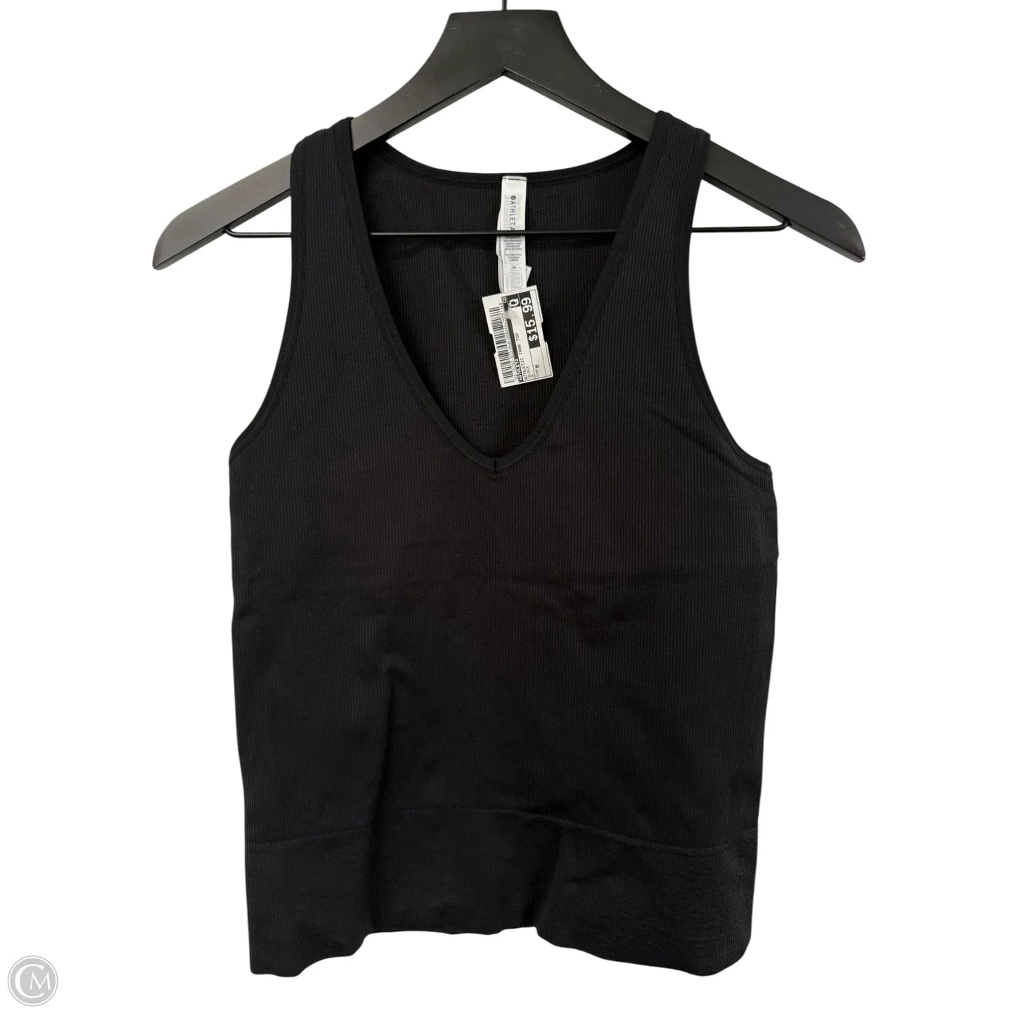 Athletic Tank Top By Athleta In Black, Size: M
