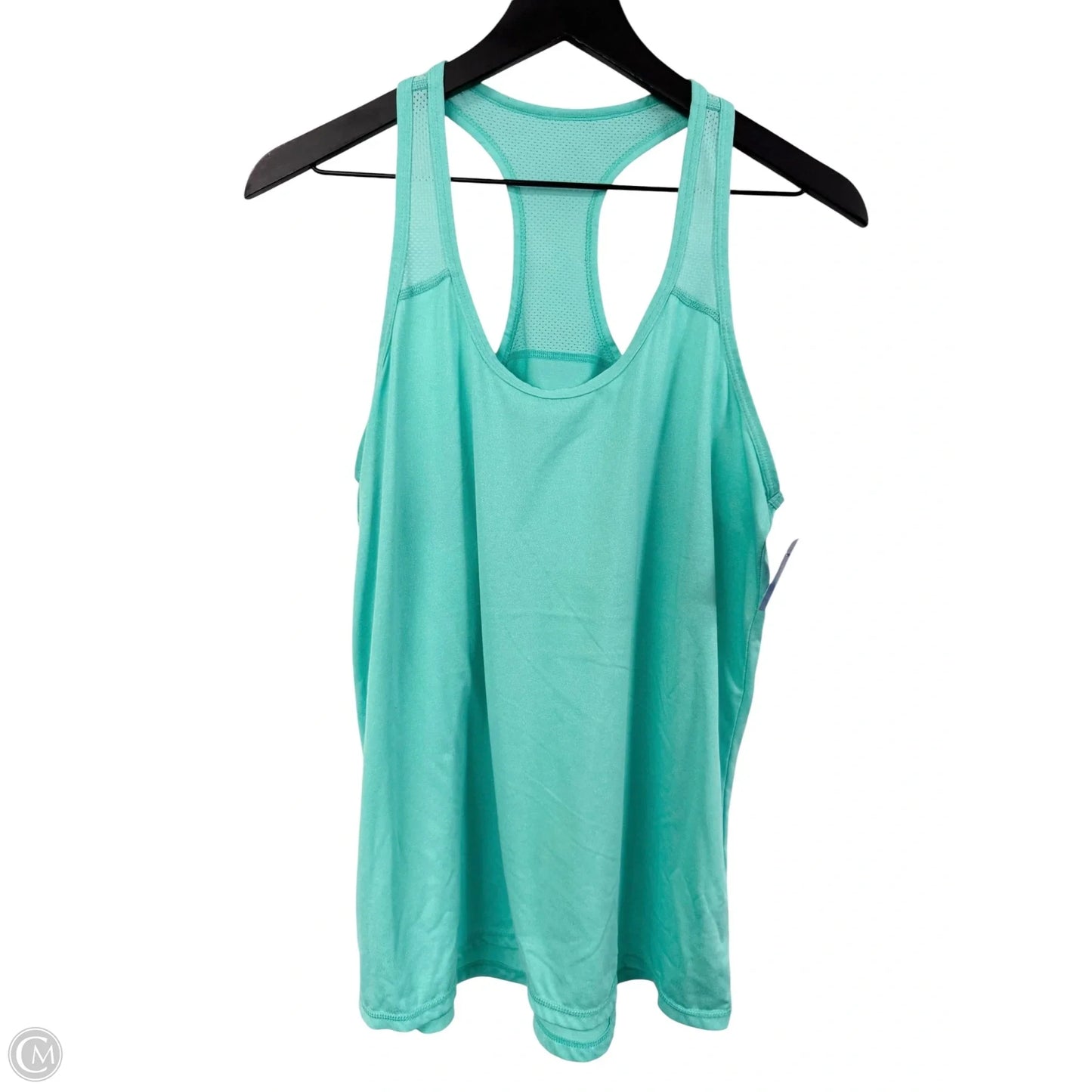 Athletic Tank Top By Xersion In Blue & Green, Size: L