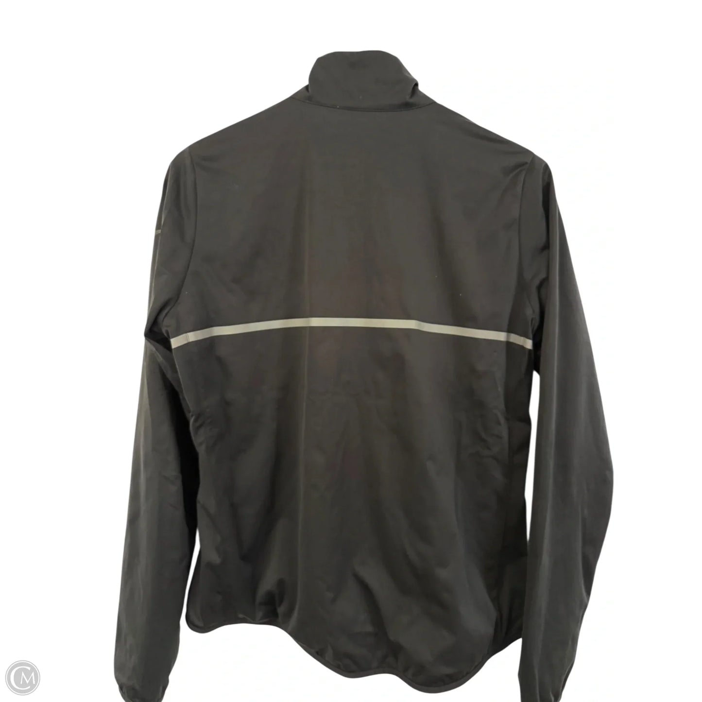 Athletic Jacket By Nike Apparel In Black, Size: M