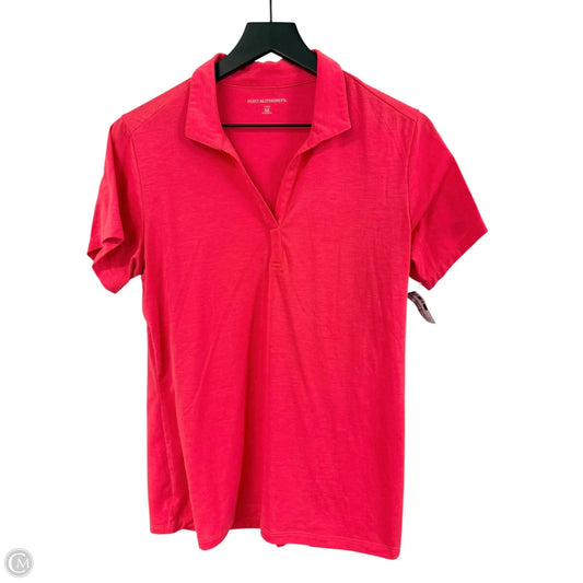 Athletic Top Short Sleeve By Clothes Mentor In Pink, Size: M