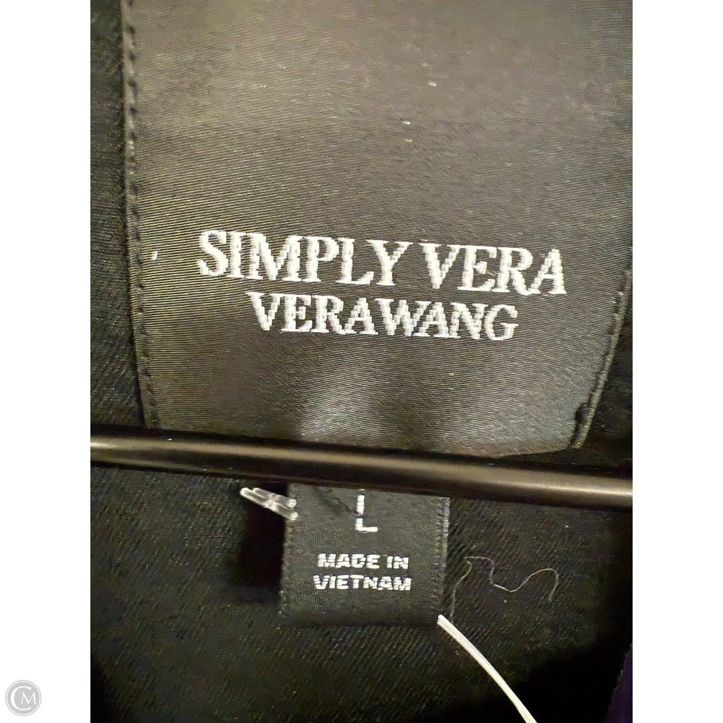 Blazer By Simply Vera In Black, Size: L
