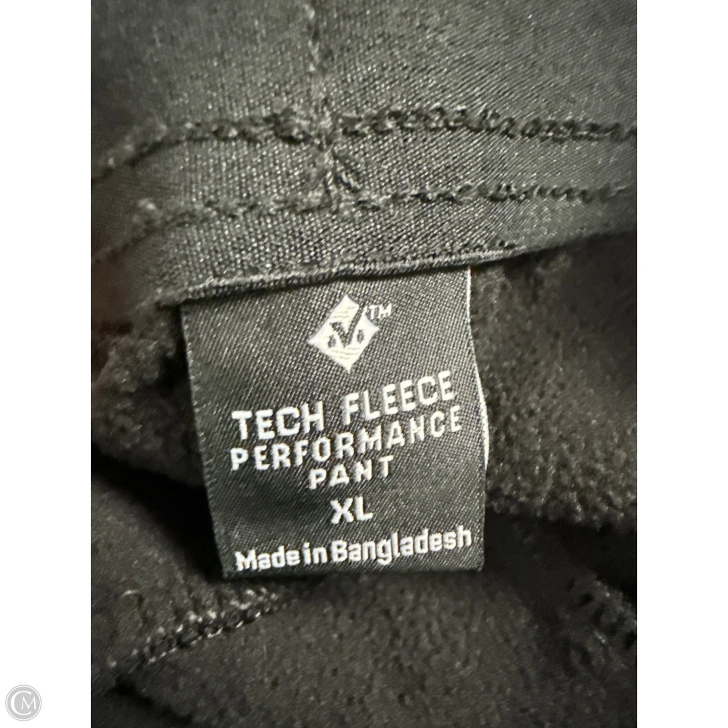 Athletic Pants By Members Mark In Black, Size: Xl