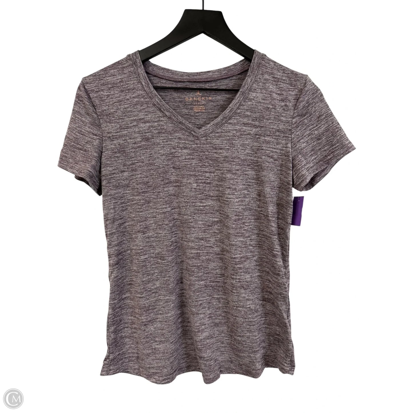 Athletic Top Short Sleeve By Danskin In Purple, Size: S