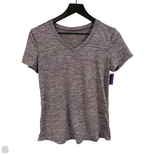 Athletic Top Short Sleeve By Danskin In Purple, Size: S