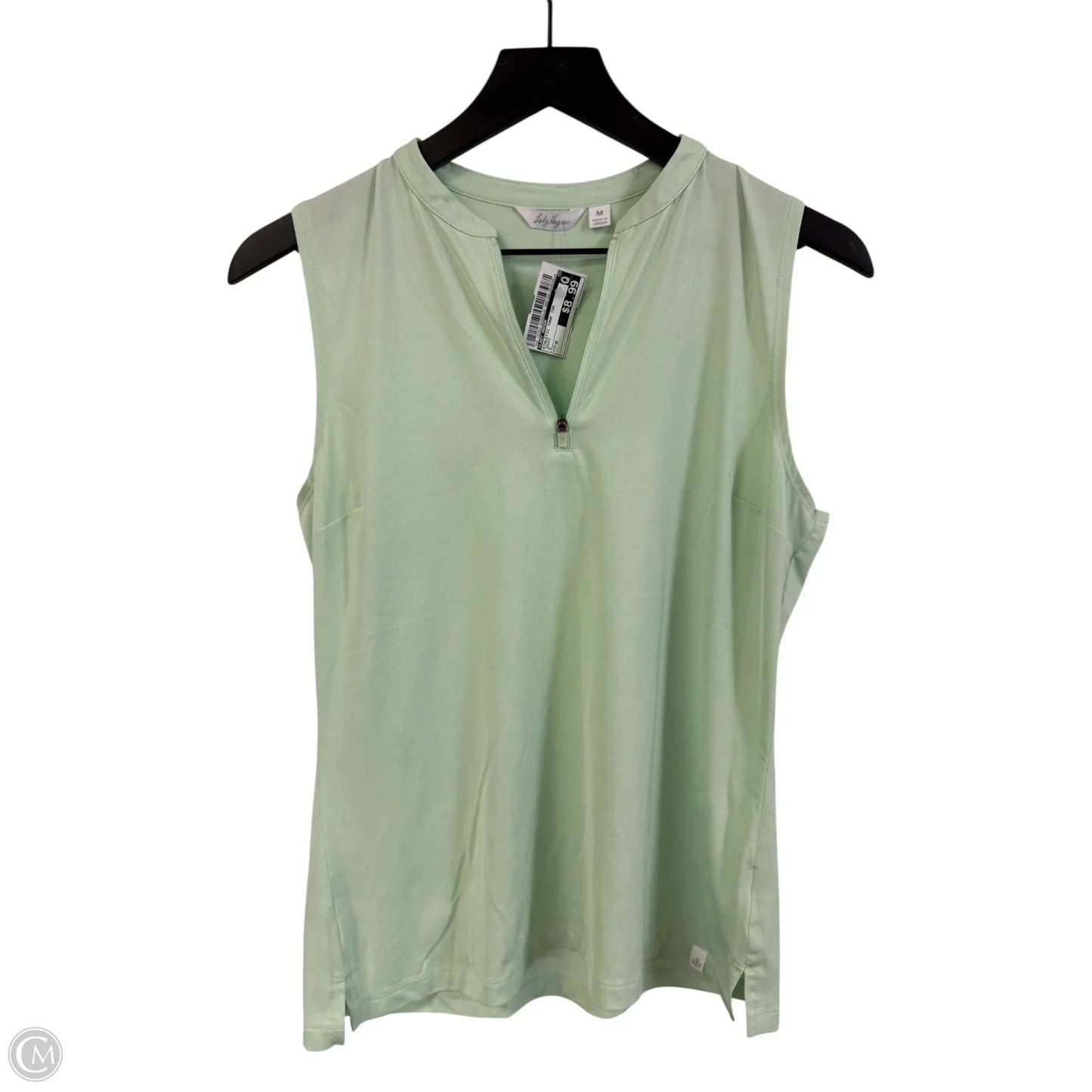 Athletic Tank Top By Lady Hagen In Green, Size: M