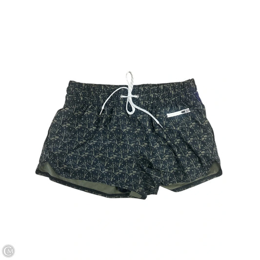 Athletic Shorts By Vuori In Black & Green, Size: M
