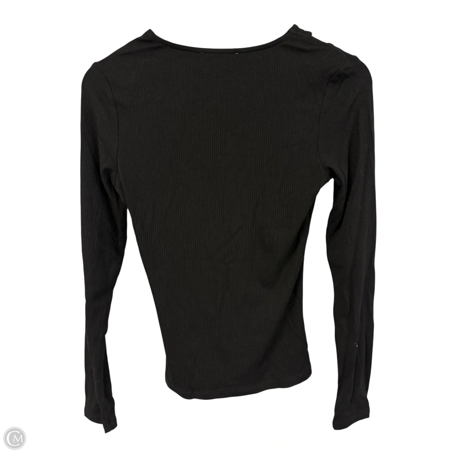 Top Long Sleeve By Doe & Rae In Black, Size: S