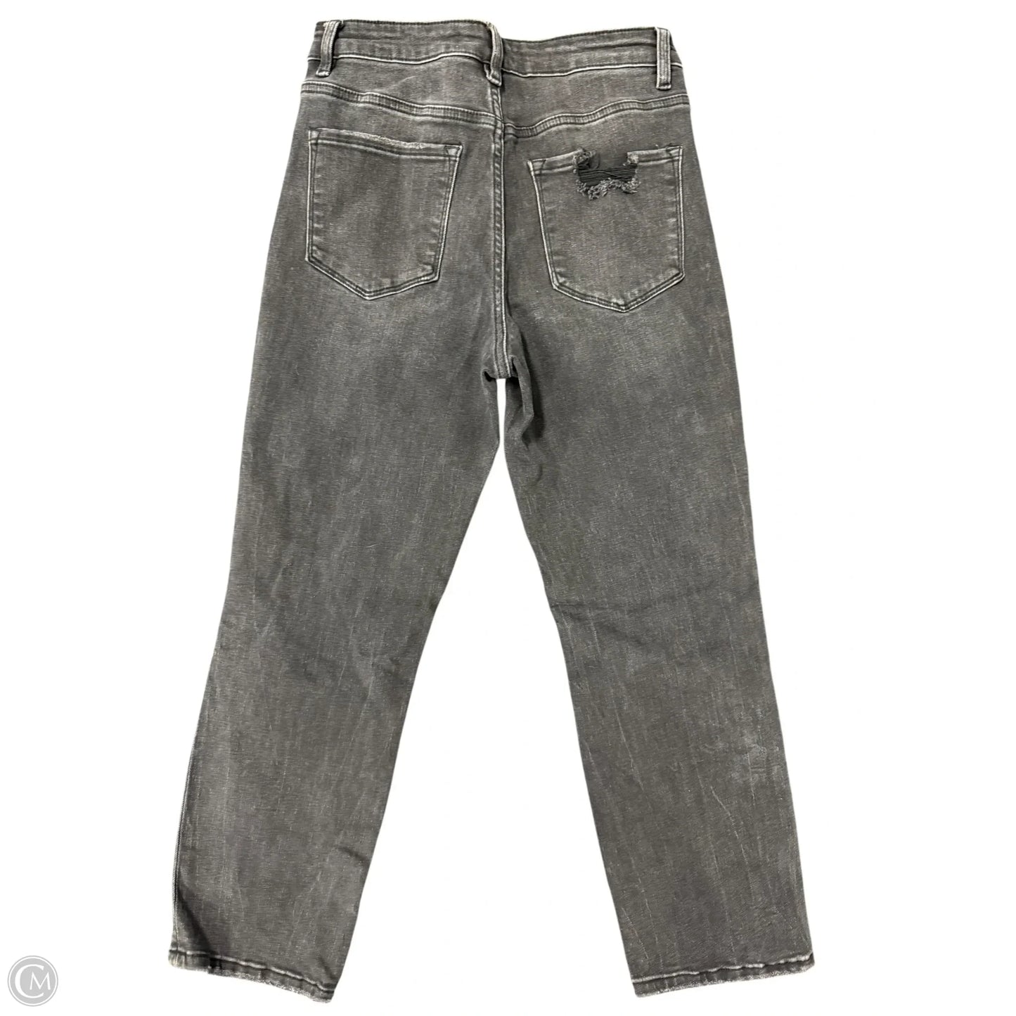 Jeans Straight By Flying Monkey In Black Denim, Size: 6