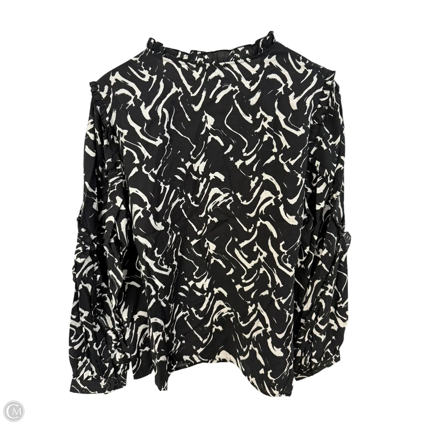 Top Long Sleeve By Vero Moda In Black, Size: Xl