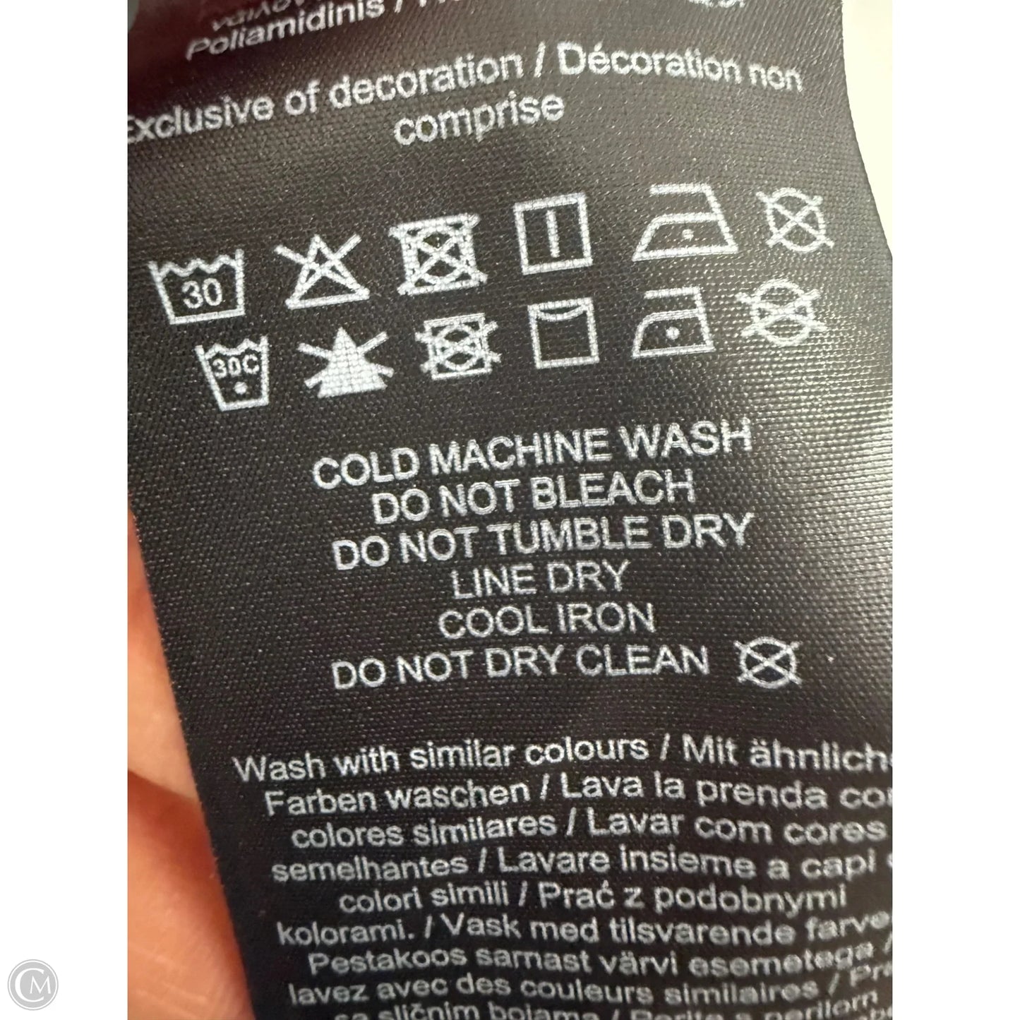 Top Long Sleeve By Vero Moda In Black, Size: Xl