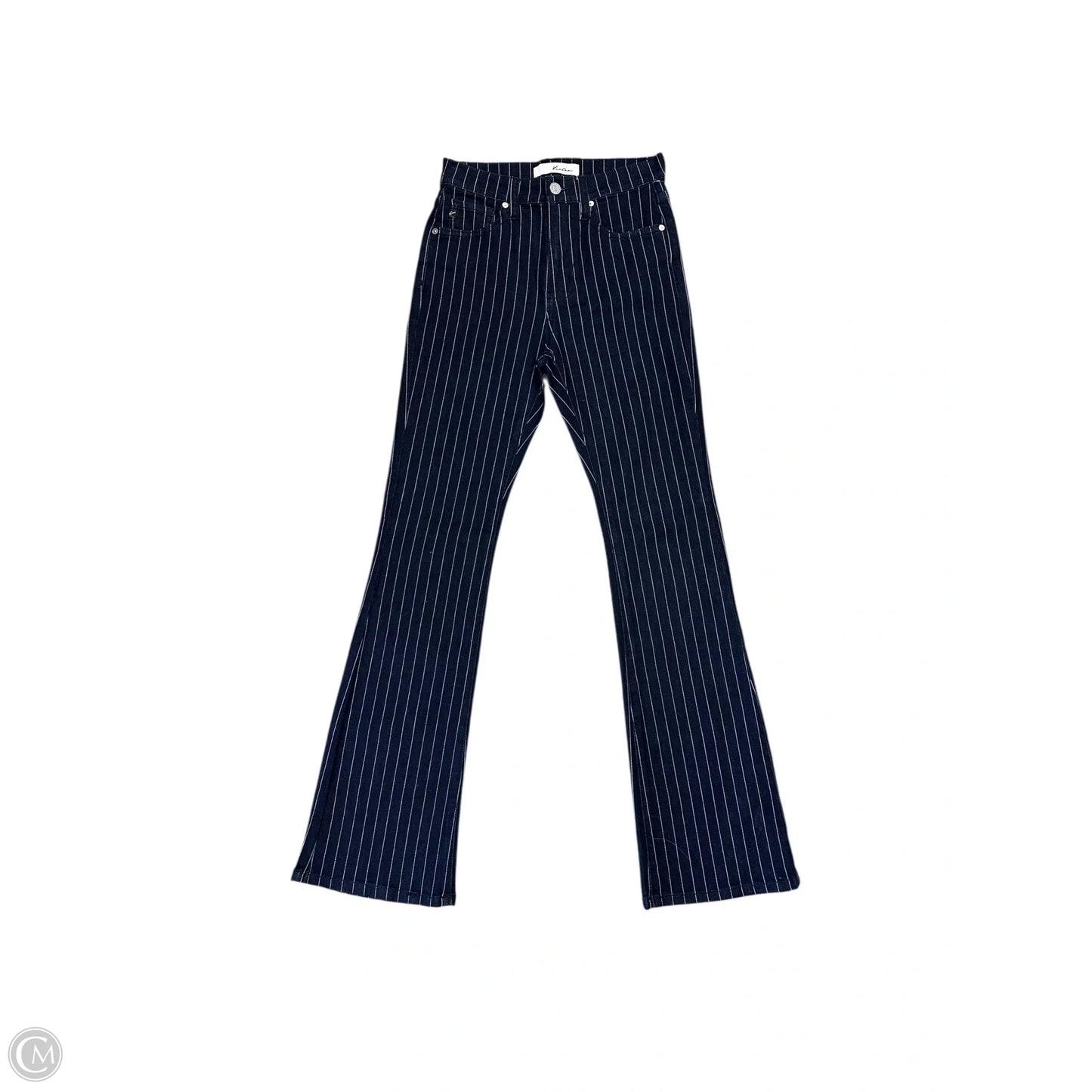 Jeans Flared By Kancan In Blue Denim, Size: 0