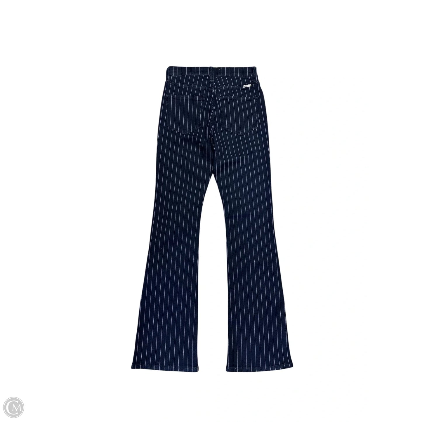 Jeans Flared By Kancan In Blue Denim, Size: 0