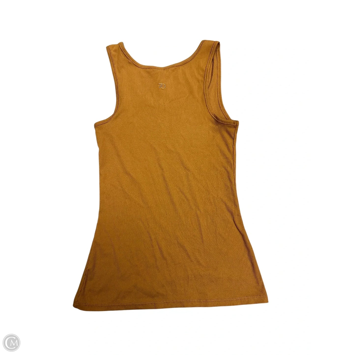 Athletic Tank Top By Cmb In Brown, Size: Xs