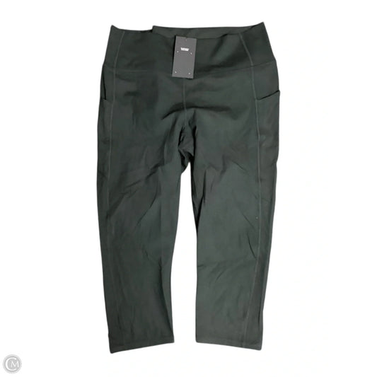 Athletic Leggings Capris By Fabletics In Black, Size: Xl