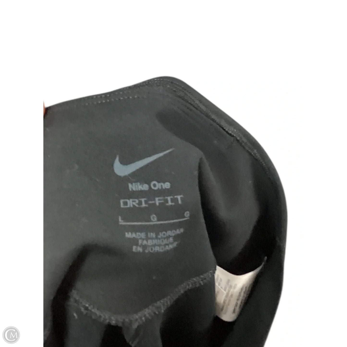 Athletic Leggings By Nike Apparel In Black, Size: L