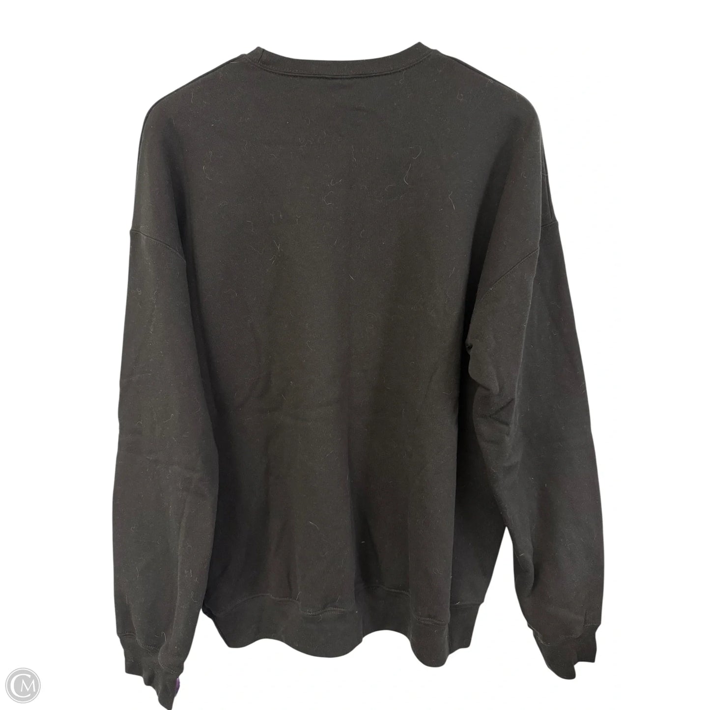 Sweatshirt Crewneck By Bella + Canvas In Black, Size: L