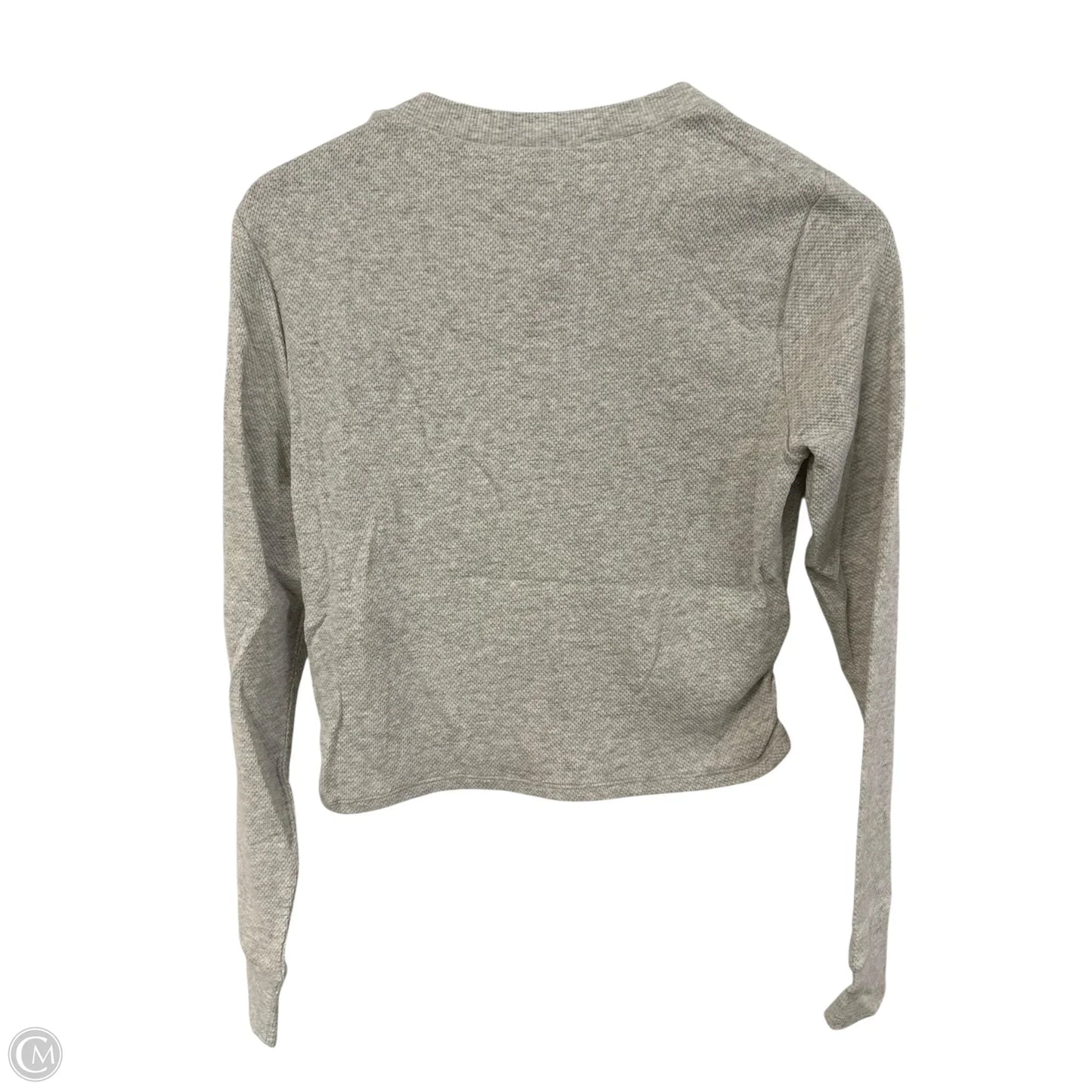 Top Long Sleeve By Cabi In Grey, Size: S
